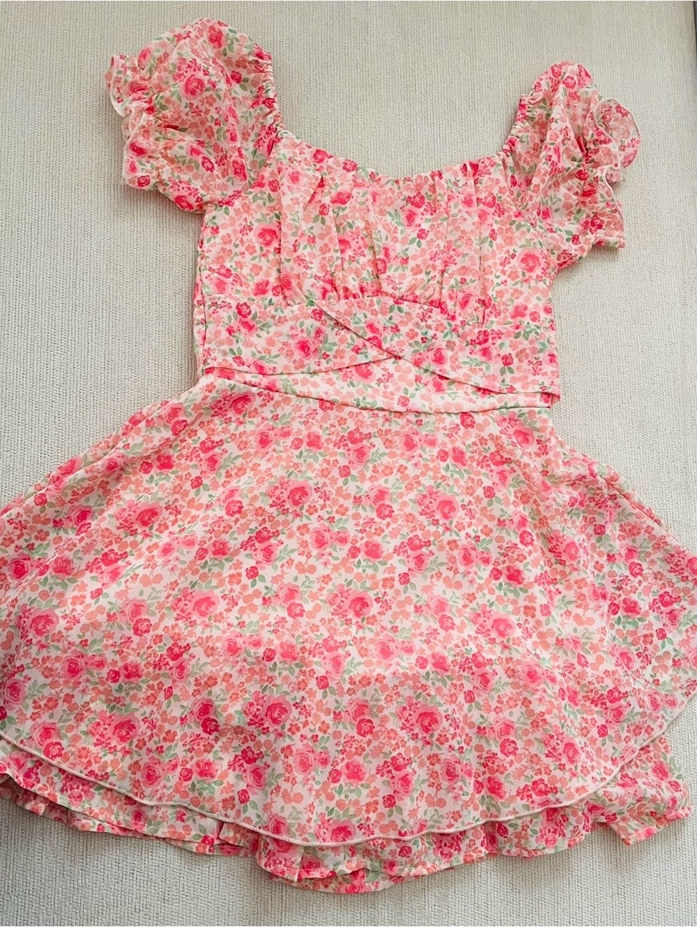 Adorable Zenzi Flowy Floral Romper 10/12 Girls Like New